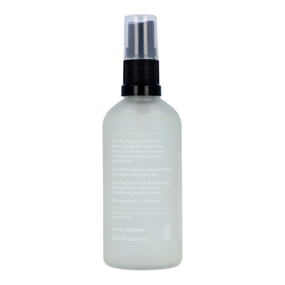Biome Rose Facial Spritz and Toner 100mL - Image 4
