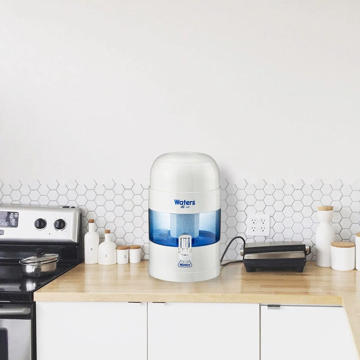 Waters Co BIO 400 Benchtop Alkaline Water Filter 5.25L - White - Image 11