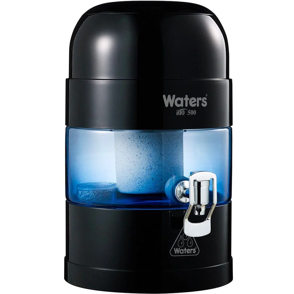 WatersCo BIO 500 Benchtop Alkaline Water Filter 5.25L - Black - Image 2