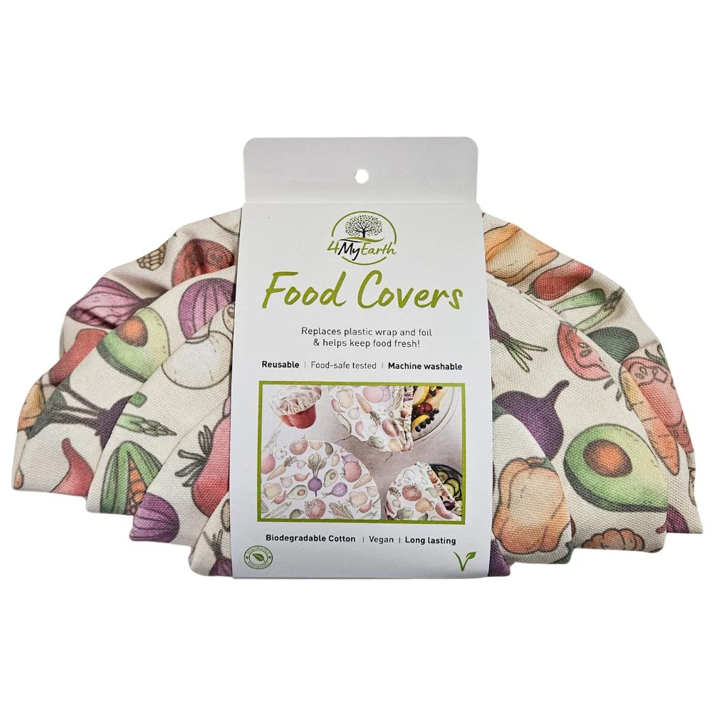 4MyEarth Reusable Cotton Food Cover - Set of 4 - Image 10