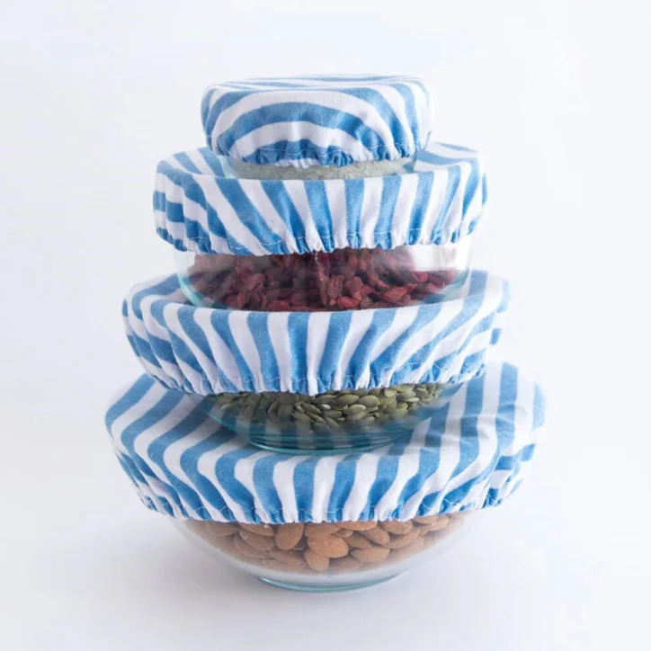 4MyEarth Reusable Cotton Food Cover - Set of 4 - Image 3