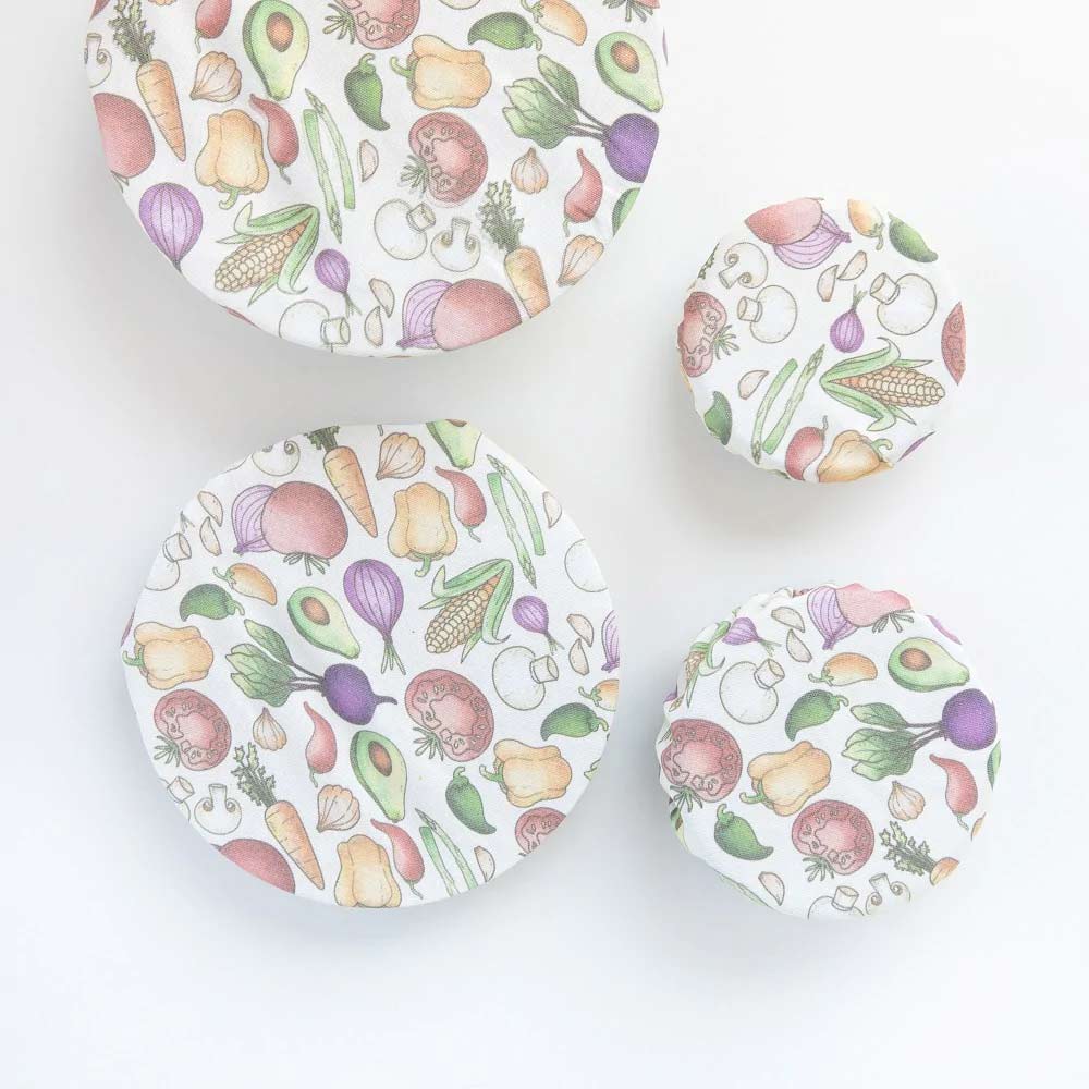 4MyEarth Reusable Cotton Food Cover - Set of 4 - Image 6