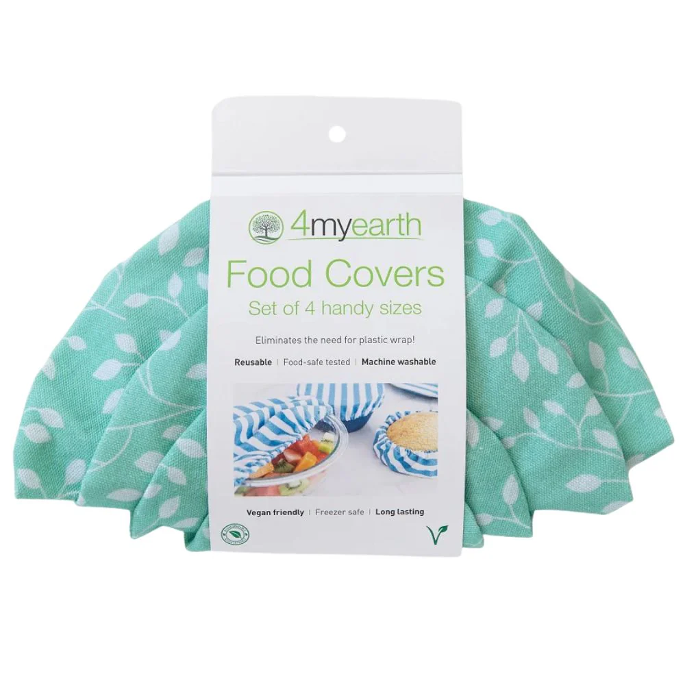 4MyEarth Reusable Cotton Food Cover - Set of 4 - Image 9