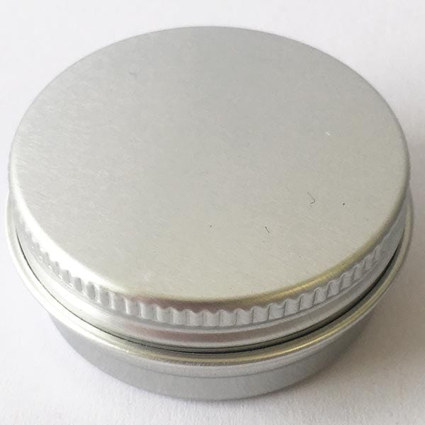 Aluminium Round Reusable Container with Lid - 15ml - Image 2