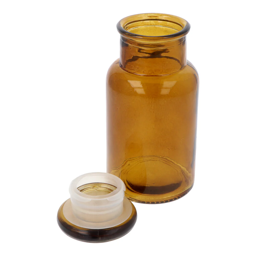 Amber Glass Apothecary Bottle - 275ml - Image 2