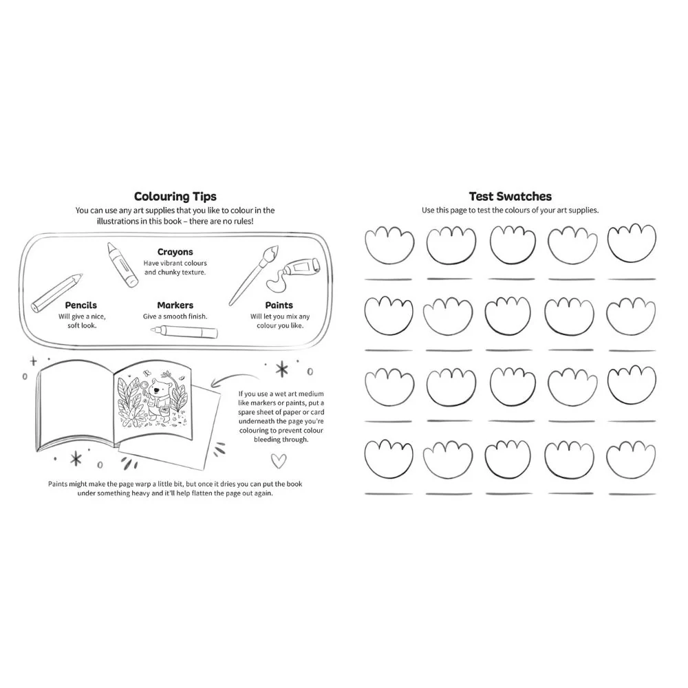 Aussie Cosy Nature Colouring Book - Image 2