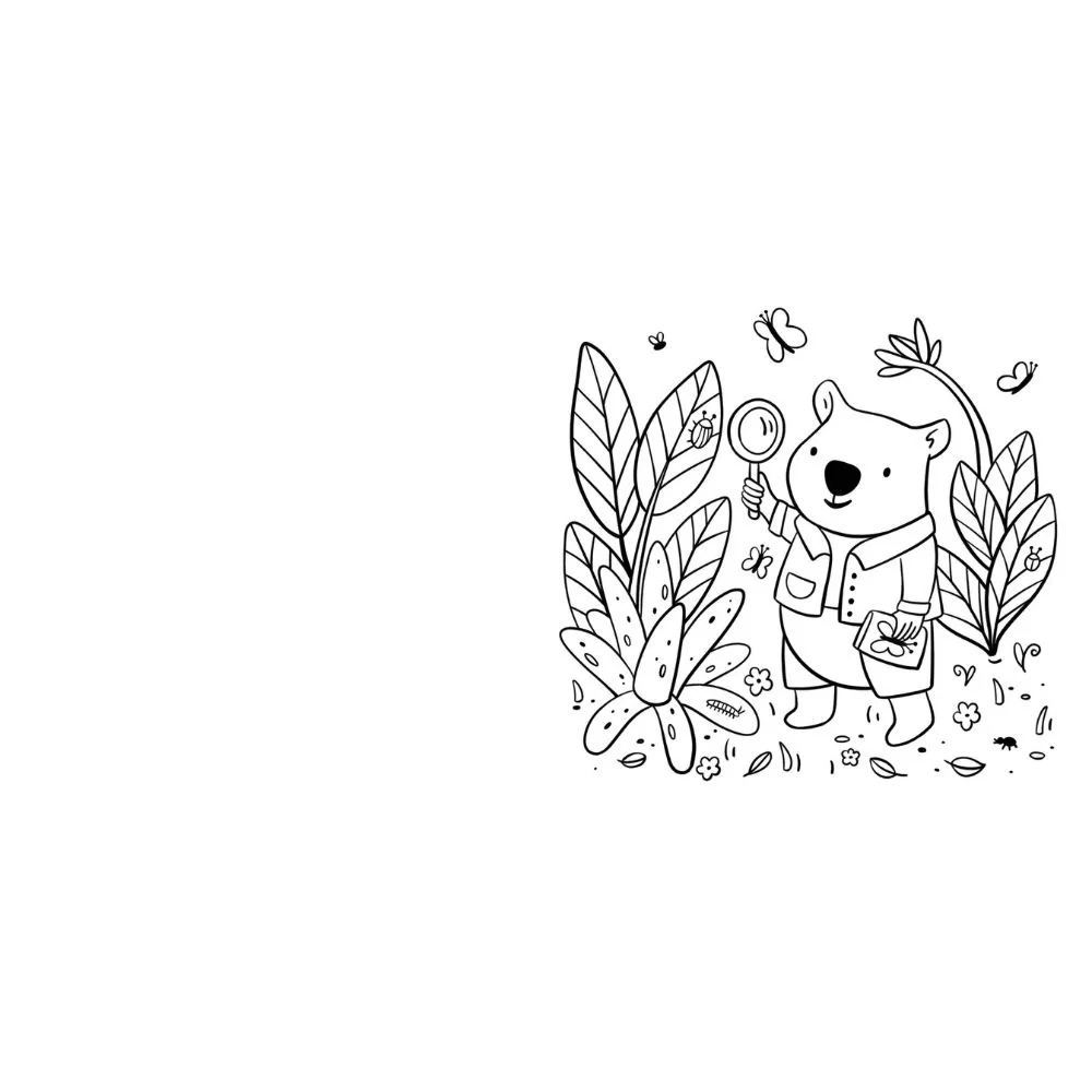Aussie Cosy Nature Colouring Book - Image 3