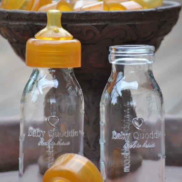 Baby Quoddle Glass Baby Bottle Gift Pack - Slow Flow Newborn 300ml - Image 4
