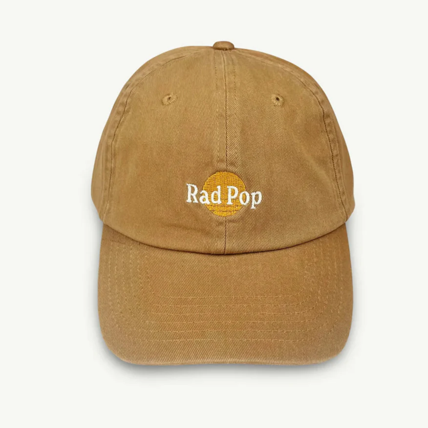 Banabae Adult Washed Baseball Cap - Rad Pop Desert Sand - Image 2