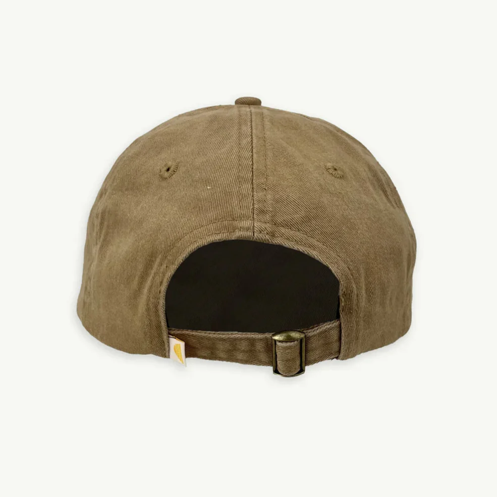 Banabae Adult Washed Baseball Cap - Rad Dad Desert Sand - Image 4