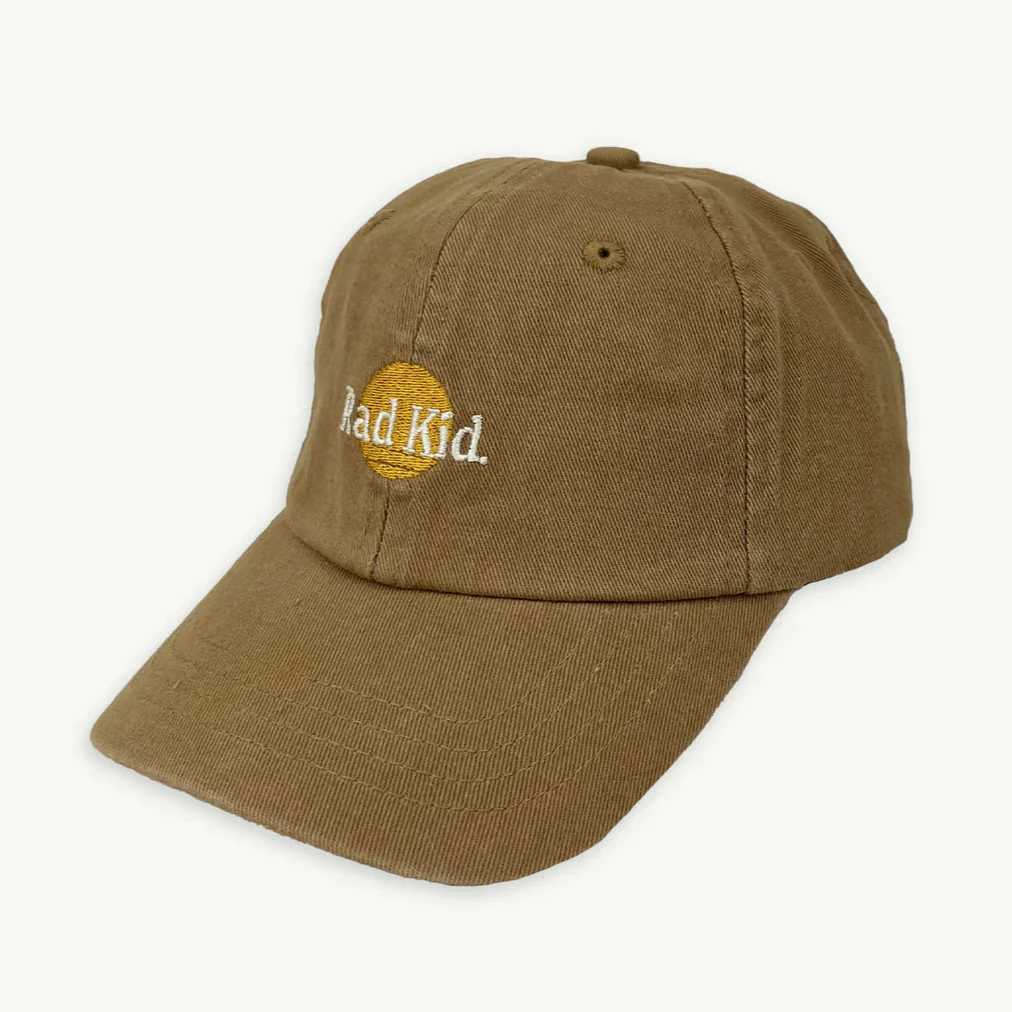 Banabae Kids Washed Baseball Cap - Rad Kid Desert Sand - Image 2