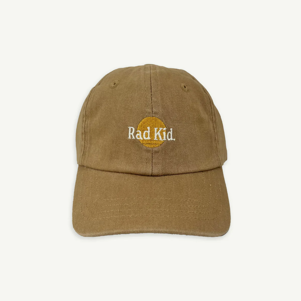 Banabae Kids Washed Baseball Cap - Rad Kid Desert Sand - Image 7
