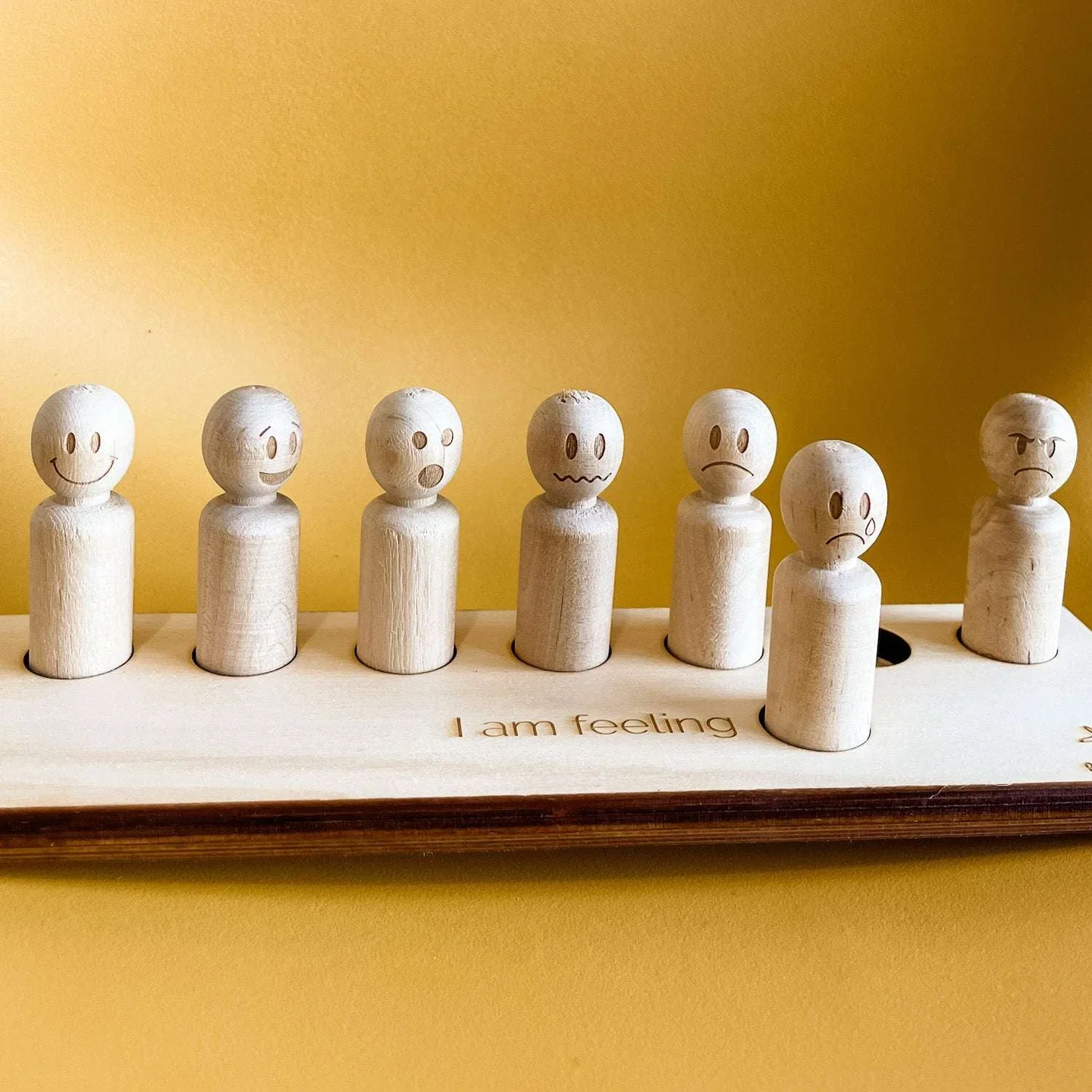 Bandicute Wooden Emotions Peg Dolls - Image 5