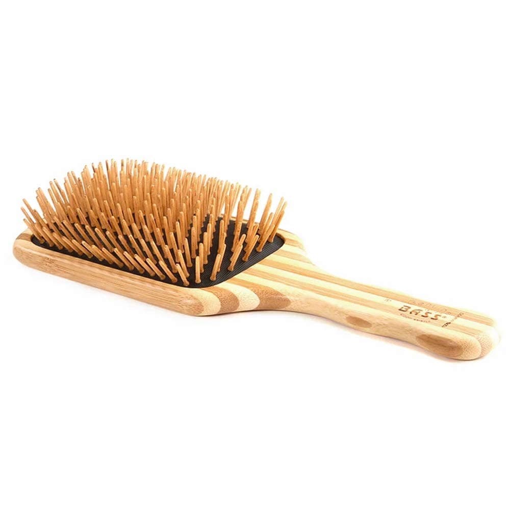 Bass Bamboo Large Hair Brush - Square - Image 2