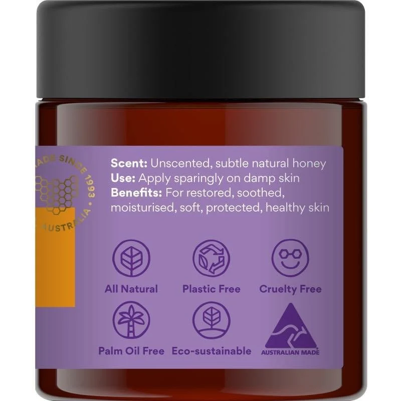 Beauty & the Bees Rich Moisture Cream 120ml - Leatherwood Honey & Macadamia - Image 4