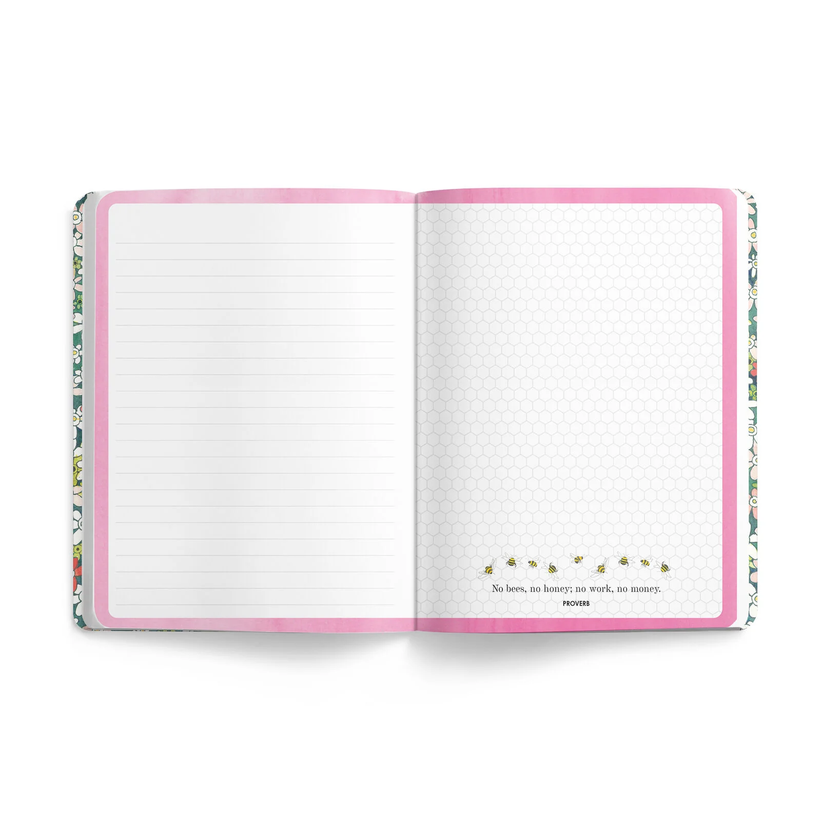 Affirmations Bee Journal - Stripes - Image 3