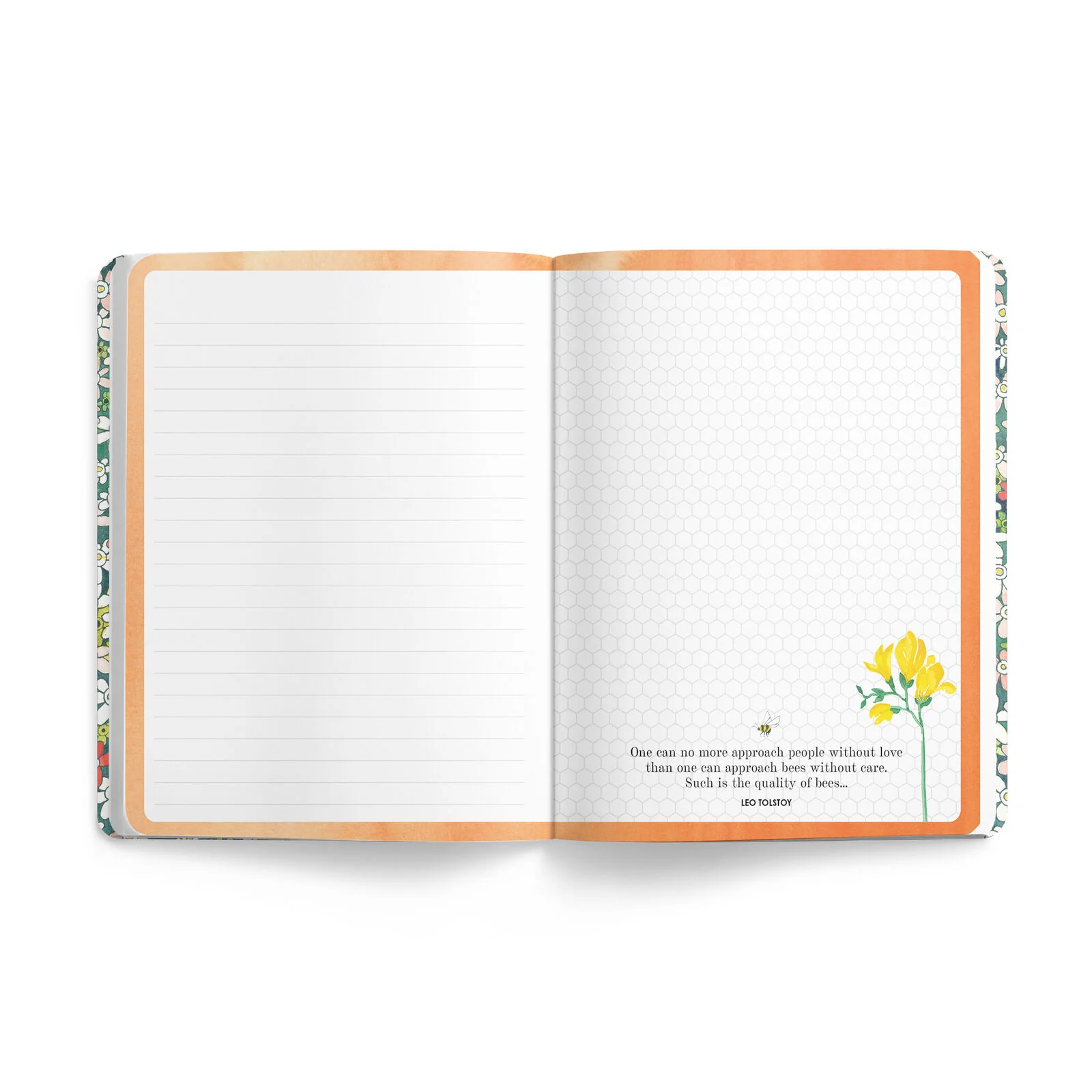 Affirmations Bee Journal - Stripes - Image 4