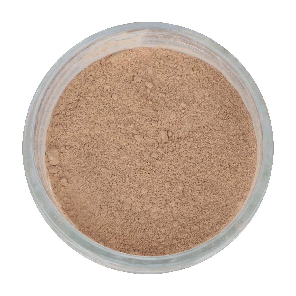 Natural Beige French Clay in Glass Jar 50g - Image 2