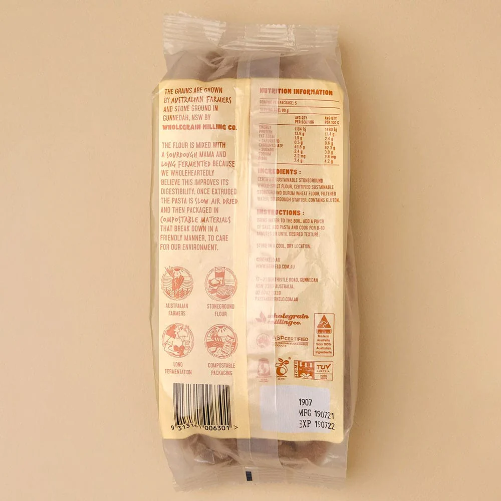 Berkelo Sourdough Pasta 400g Spelt Shells - Image 2