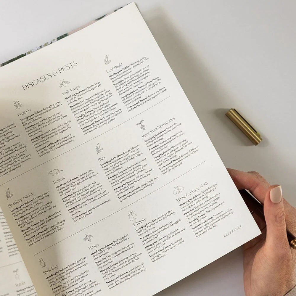 Bespoke Letterpress Heirloom Gardening Journal - Image 5