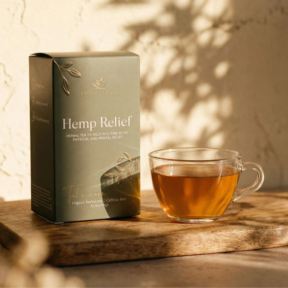 Better Tea Co. Loose Leaf (35 serves) Hemp Relief - Image 3