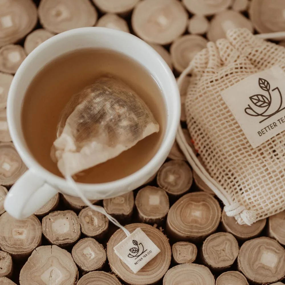 Better Tea Co. Reusable Cotton Tea Bag Set 5 - Image 2