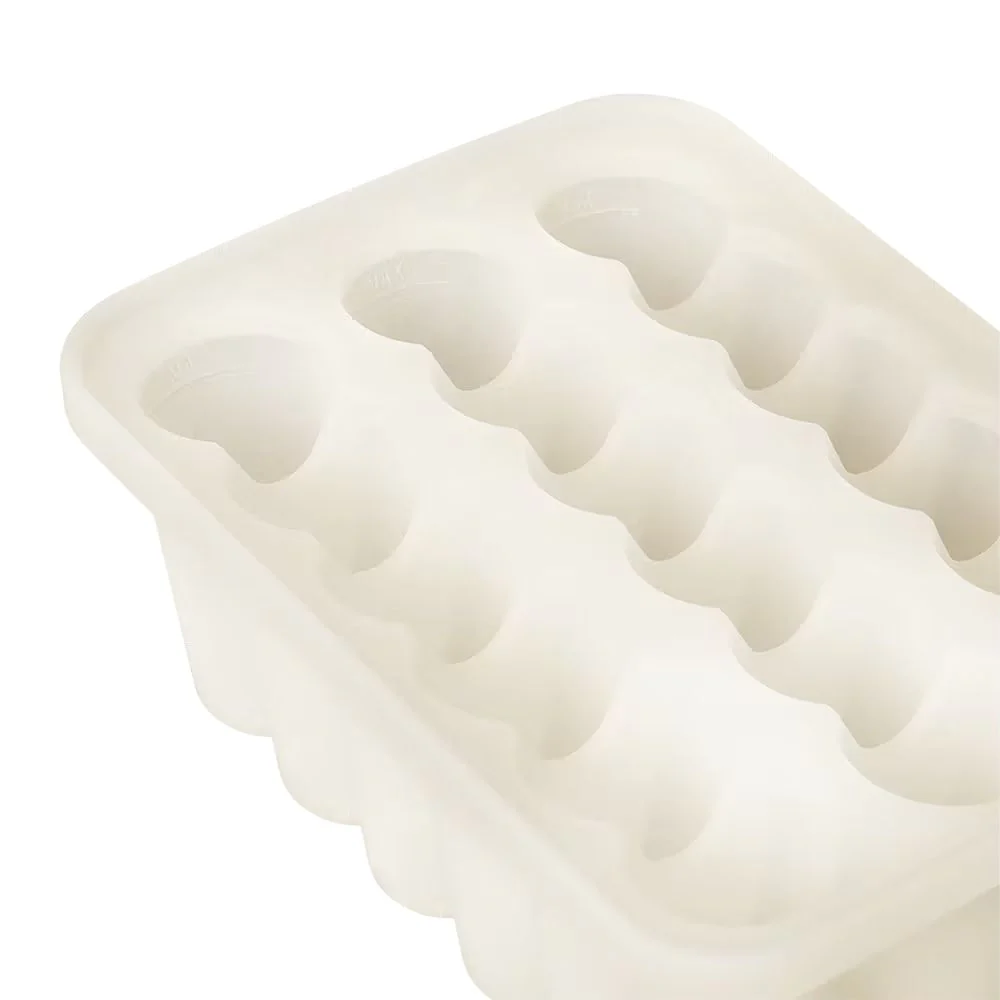 Bibs Baby Food Freezer Tray - Ivory - Image 2
