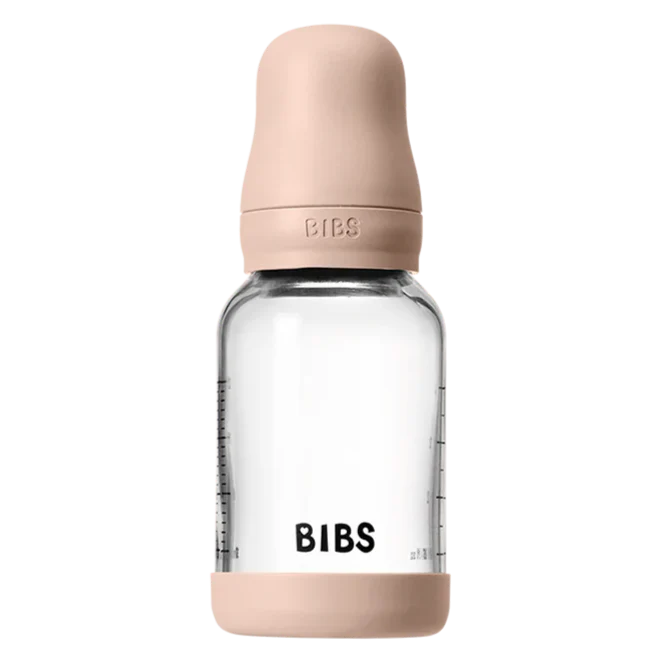 Bibs Glass Baby Bottle Complete Set 120ml - Latex - Image 11