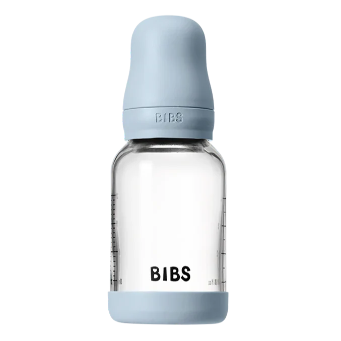 Bibs Glass Baby Bottle Complete Set 120ml - Latex - Image 12
