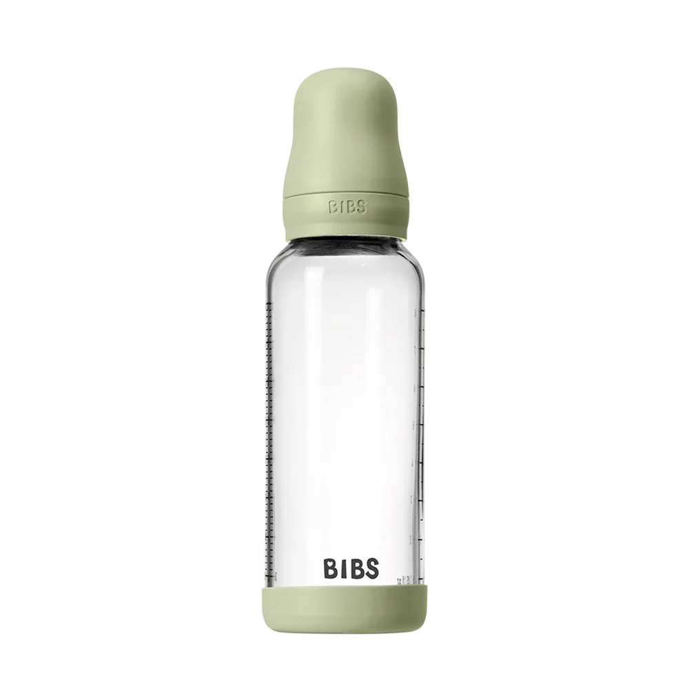 Bibs Glass Baby Bottle Complete Set 240ml - Latex - Image 11