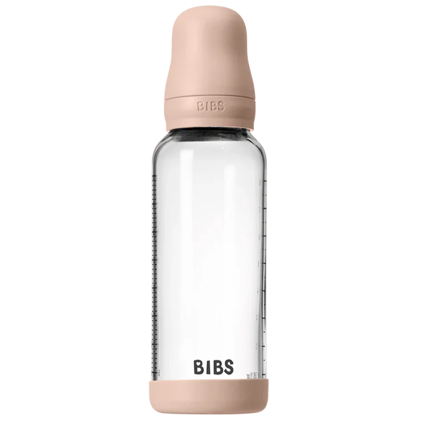 Bibs Glass Baby Bottle Complete Set 240ml - Latex - Image 13