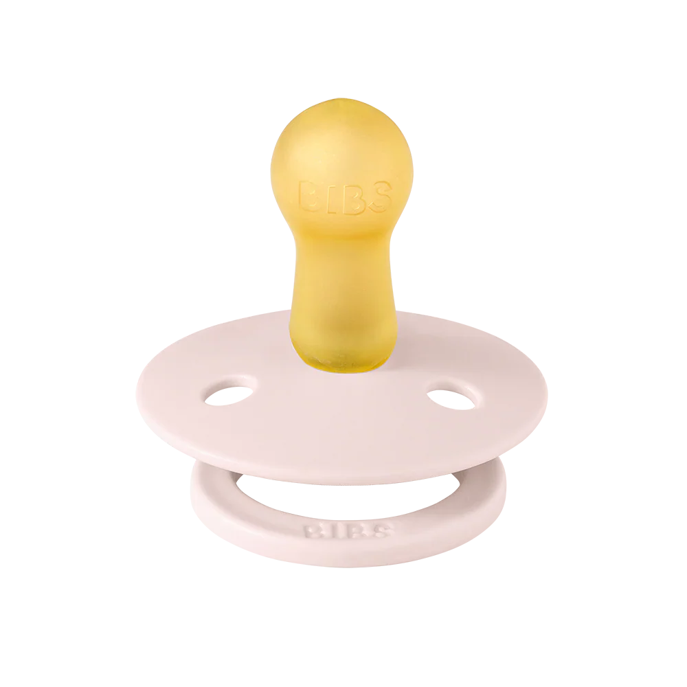 Bibs Round Natural Dummy Pacifier - Urban Garden - Bumblebee Ivory Mix - Image 2