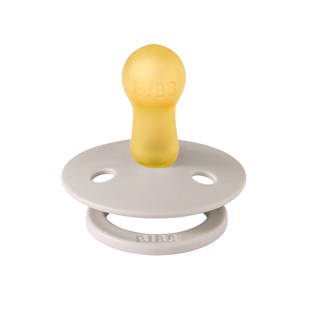 Bibs Round Natural Dummy Pacifier - Urban Garden - Bumblebee Mushroom Mix - Image 2