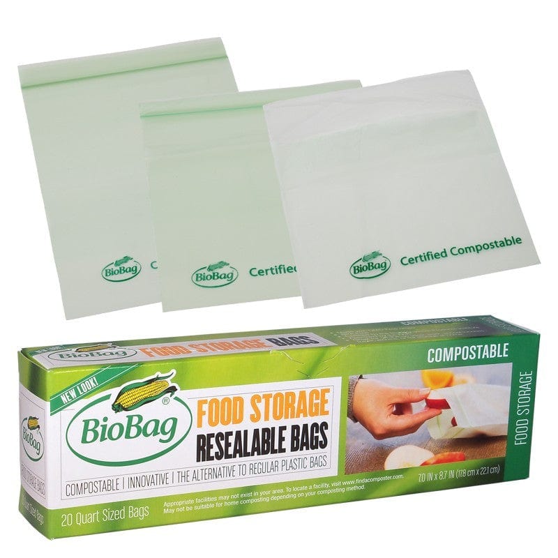 BioBag Resealable Food Storage Bags (20) - Image 2