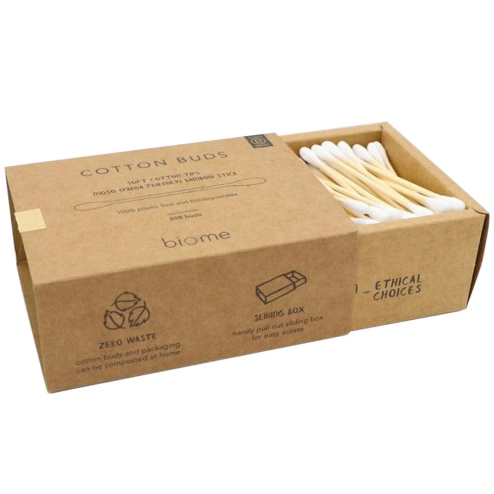 Biome Bamboo Cotton Buds 200pcs - Image 2