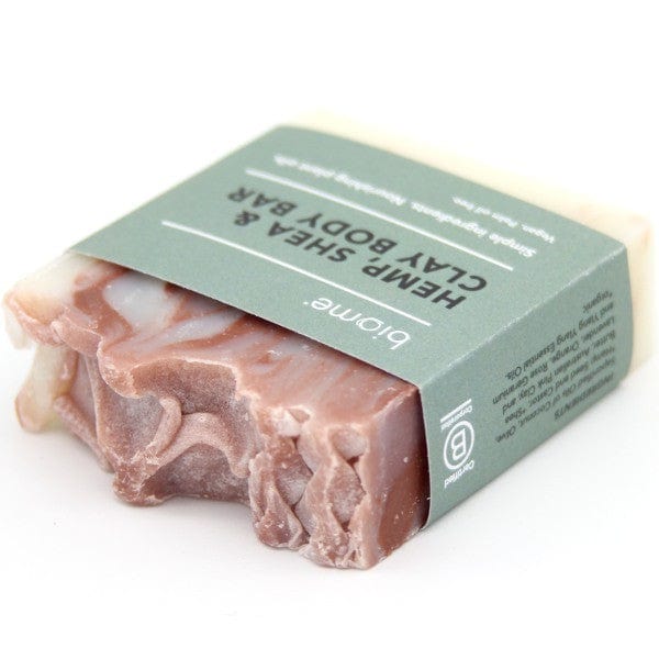 Biome Body Soap Bar 110g - Hemp, Shea & Clay - Image 2