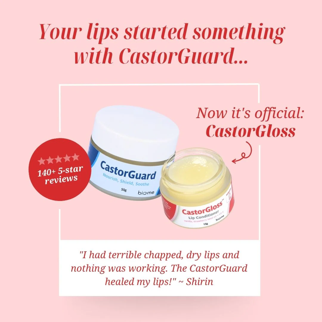 Biome CastorGloss™ Lip Conditioner Lip Balm - Image 3