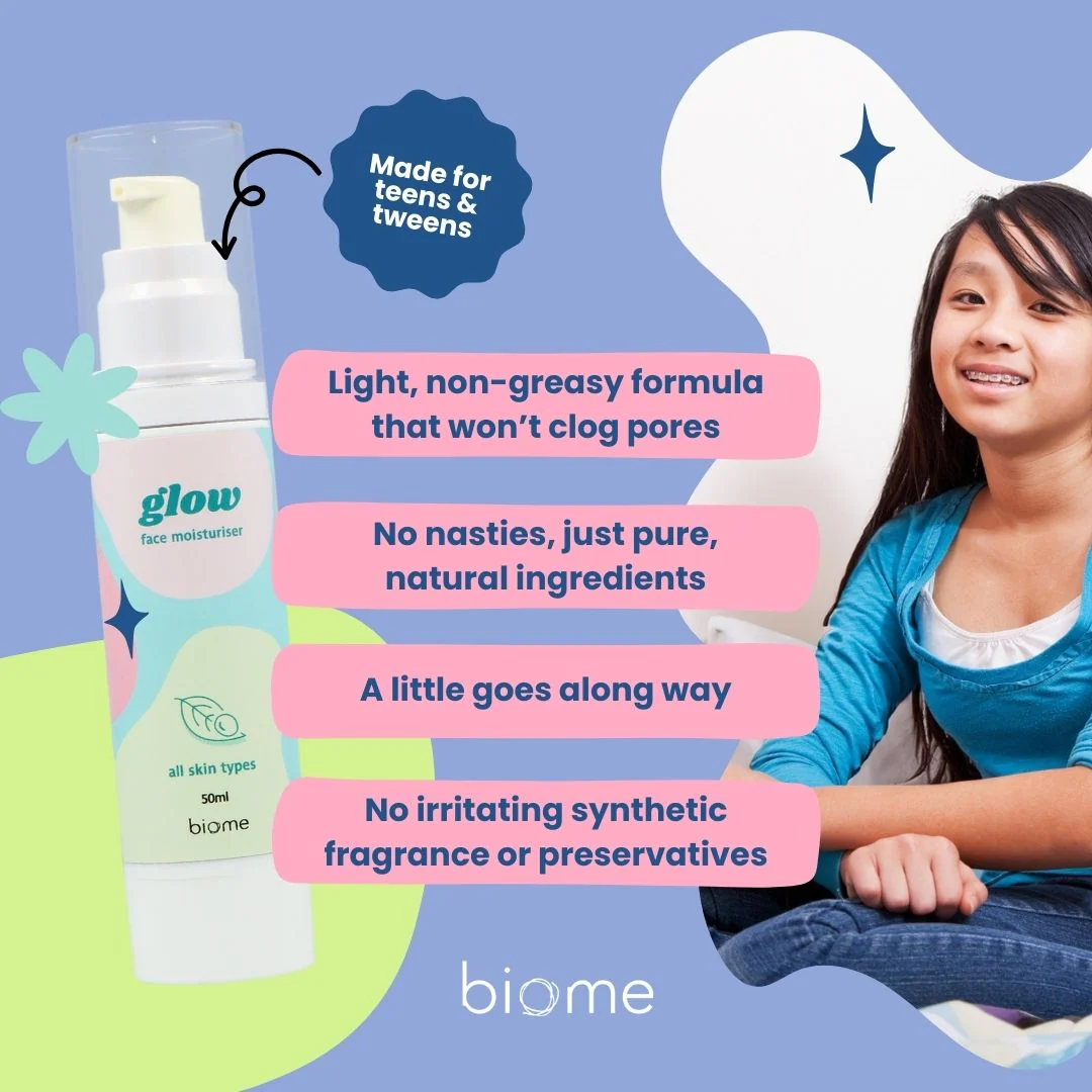 Biome Glow Tween - Teen Face Moisturiser - Image 2