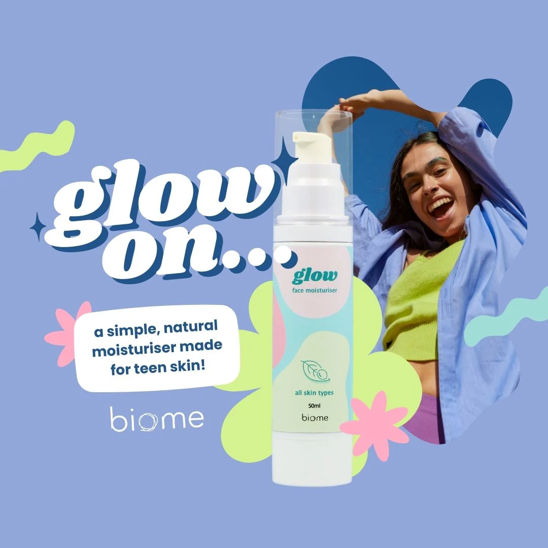 Biome Glow Tween - Teen Face Moisturiser - Image 6