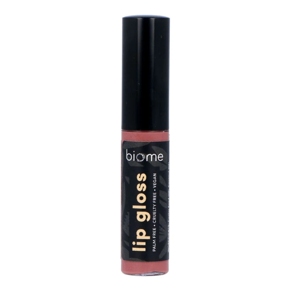 Biome Natural Lip Gloss 5g - Pink-ing of You - Image 2