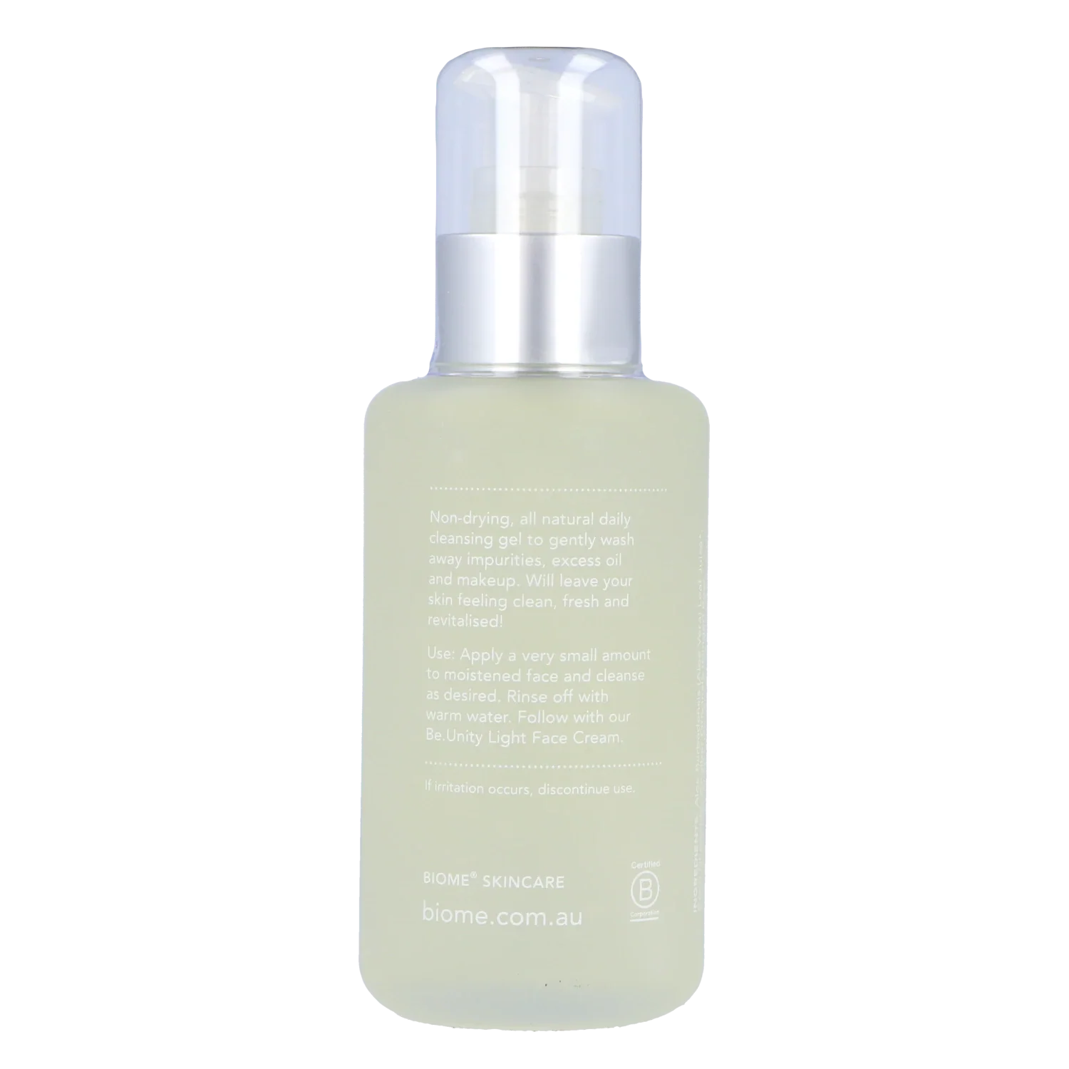 Biome Be.Unity Organic Aloe Vera Gel Cleanser 100ml - Image 3