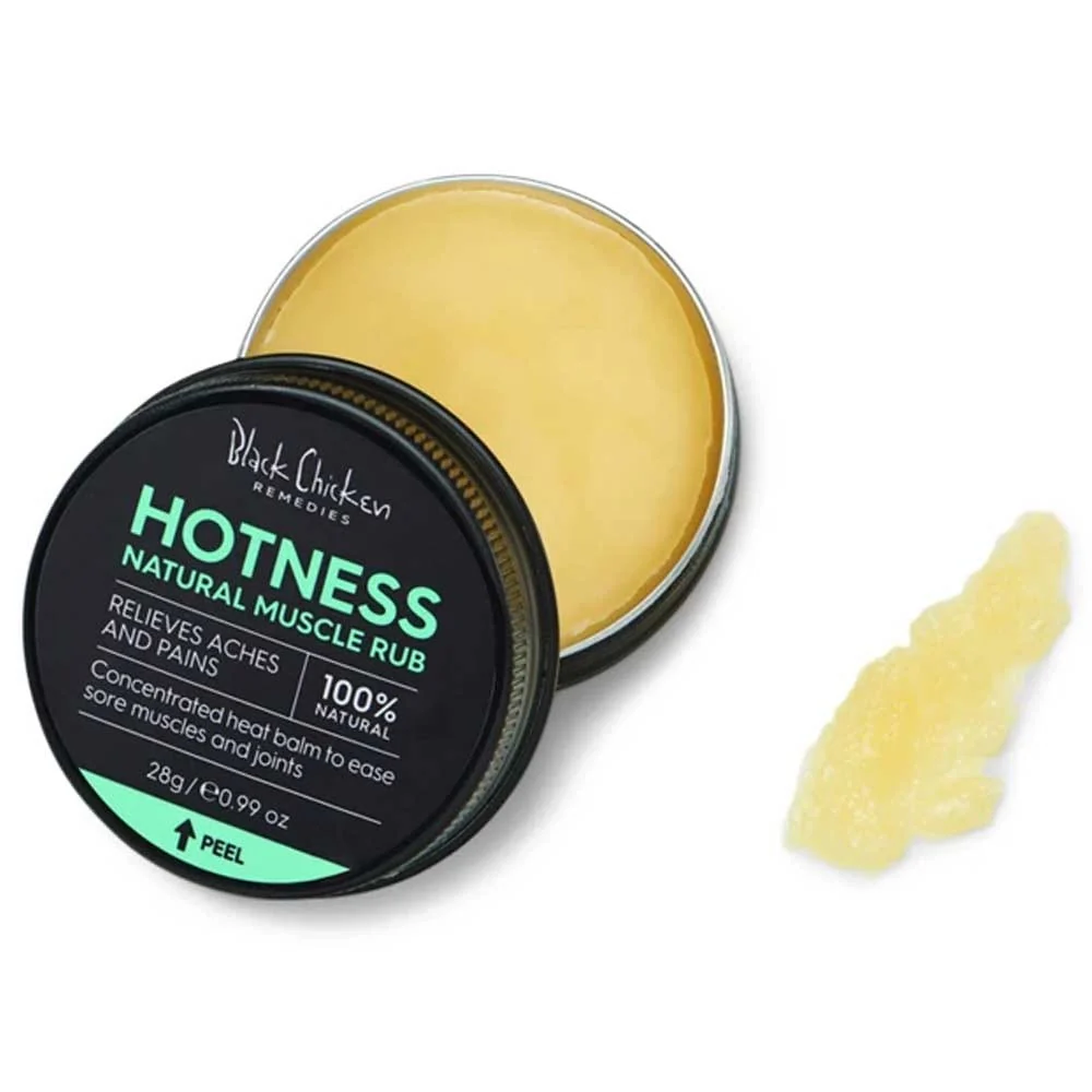 Black Chicken Remedies Hotness Natural Muscle Rub 28g - Image 2