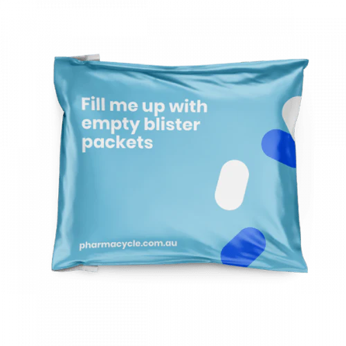 Blister Pack Recycling Satchel by Pharmacycle