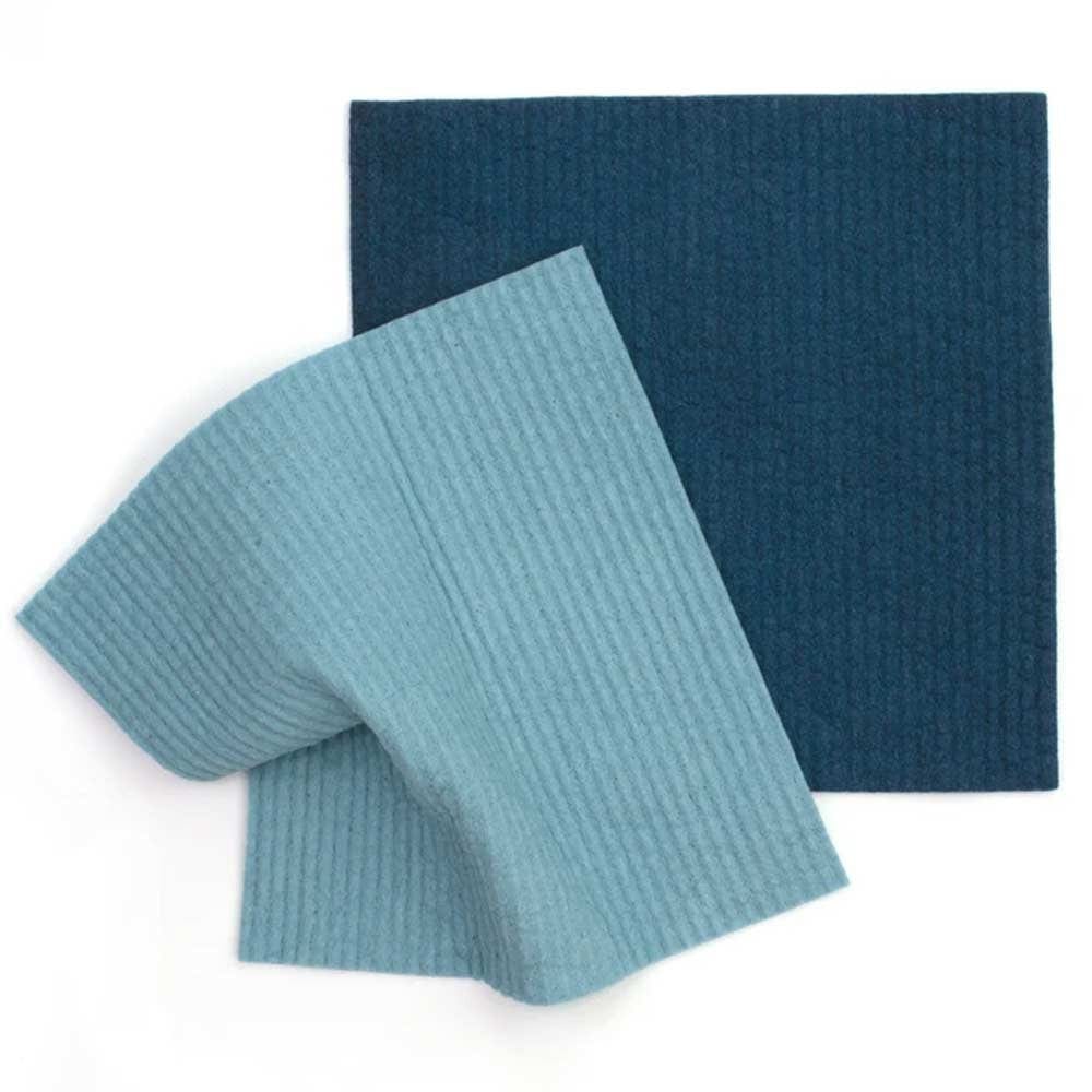 Organic Dyed Plant Based Sponge Dish Cloth 2pk - Image 4