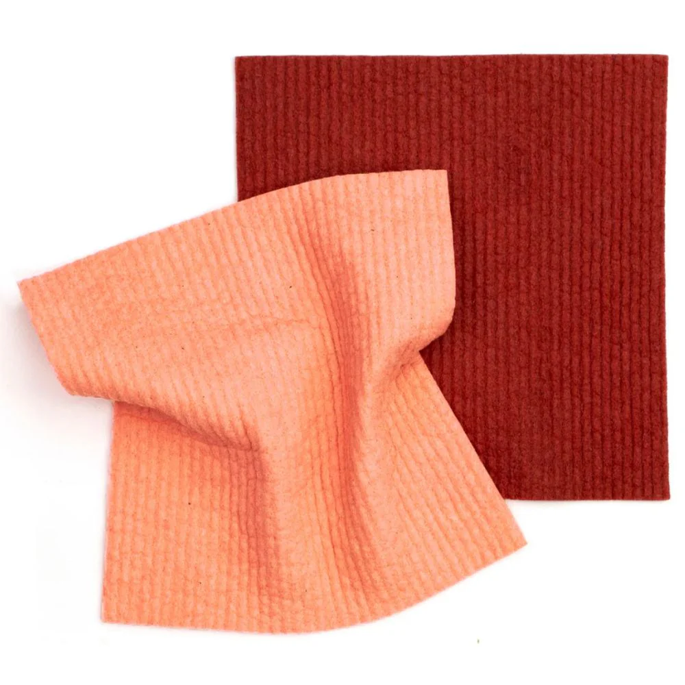 Organic Dyed Plant Based Sponge Dish Cloth 2pk - Image 2