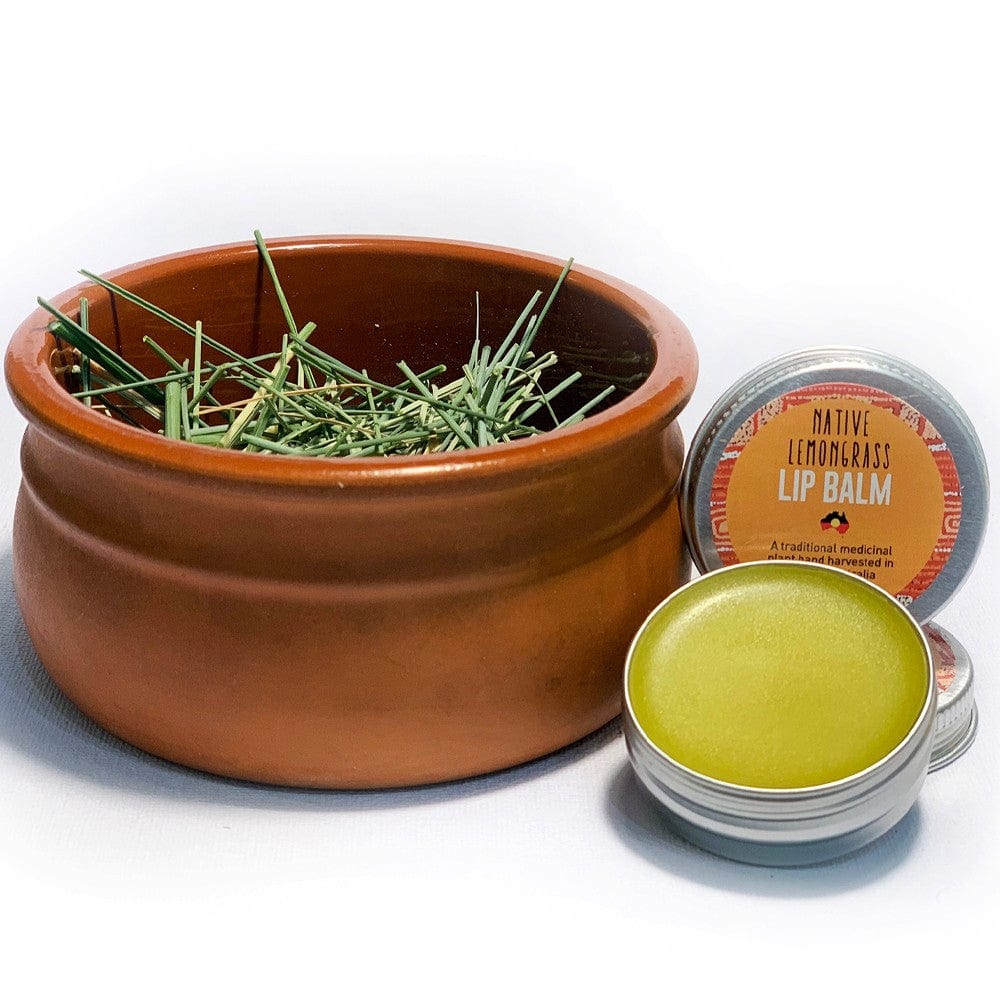 Bush Balm Native Lemongrass Lip Balm 10g - Image 2