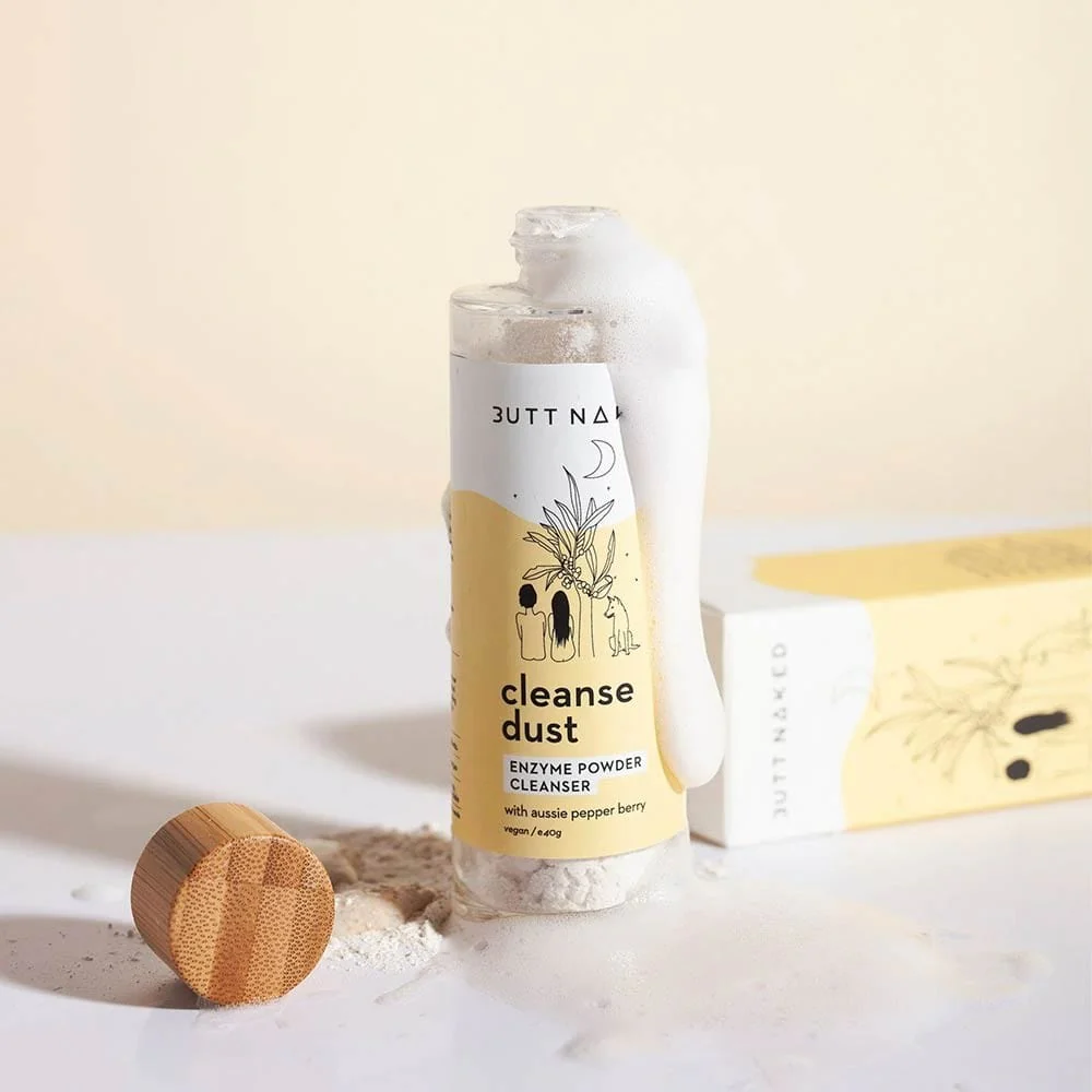 Butt Naked Enzyme Powder Cleanser Dust 40g - Image 4