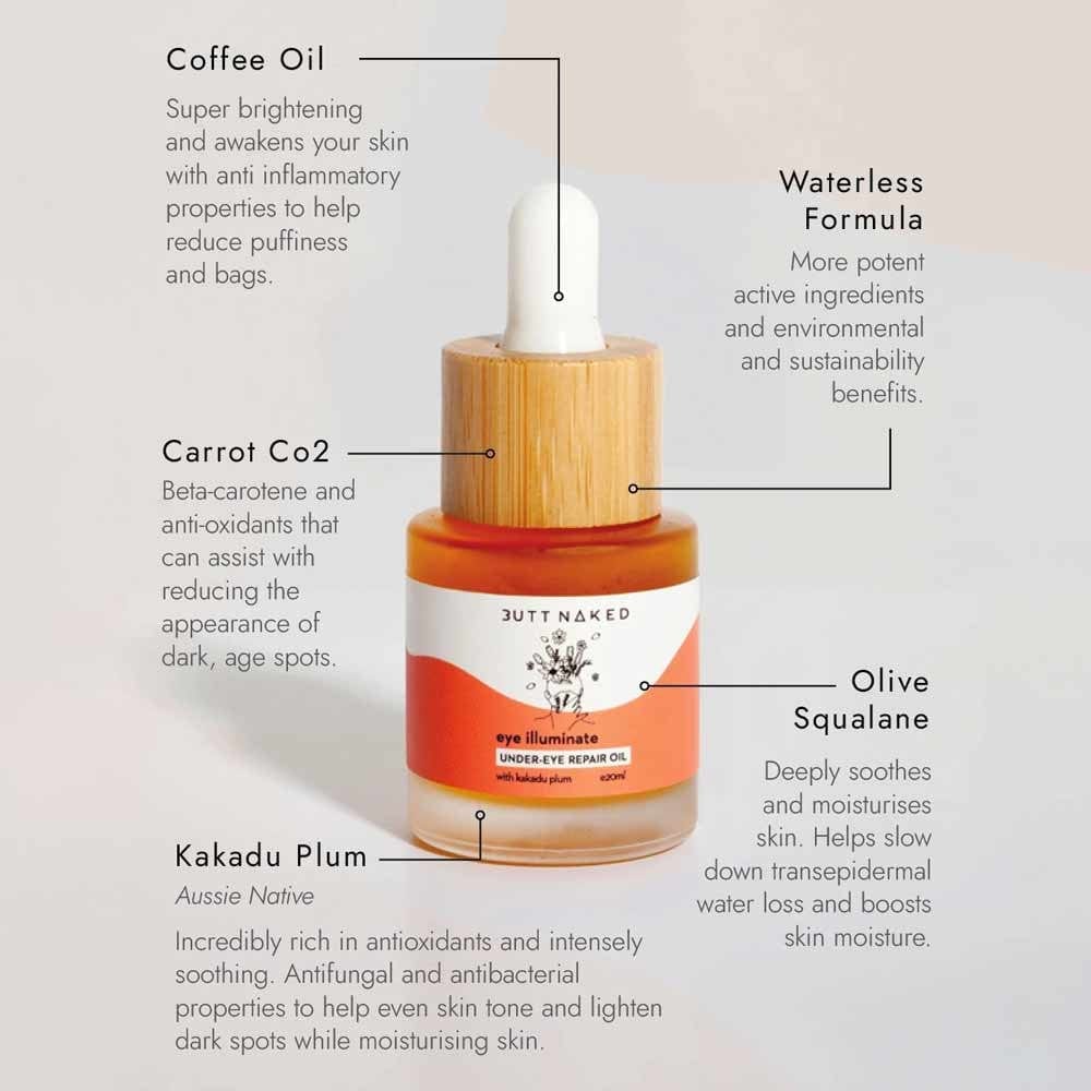 Butt Naked Eye Illuminate Oil 20ml - Image 5