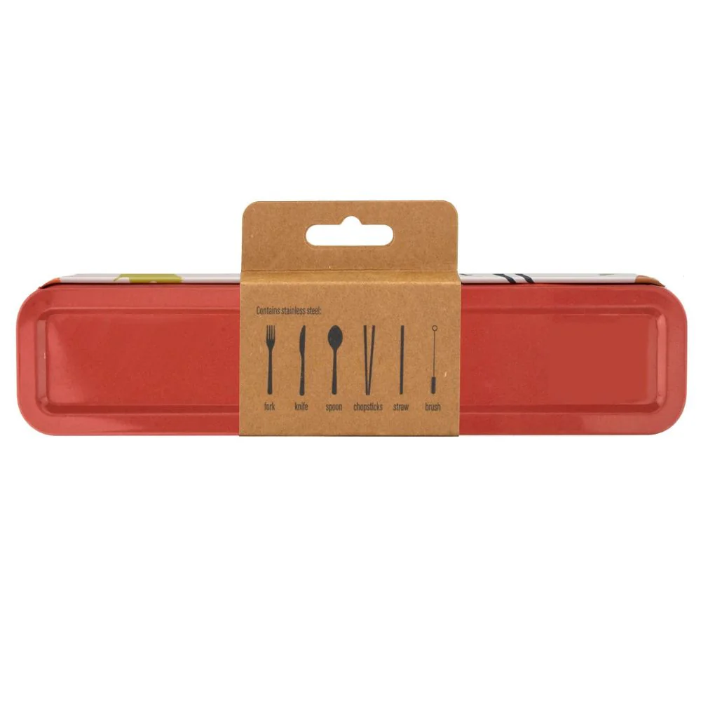 Carry Your Cutlery Portable Cutlery Set - Aussie Animals - Image 4