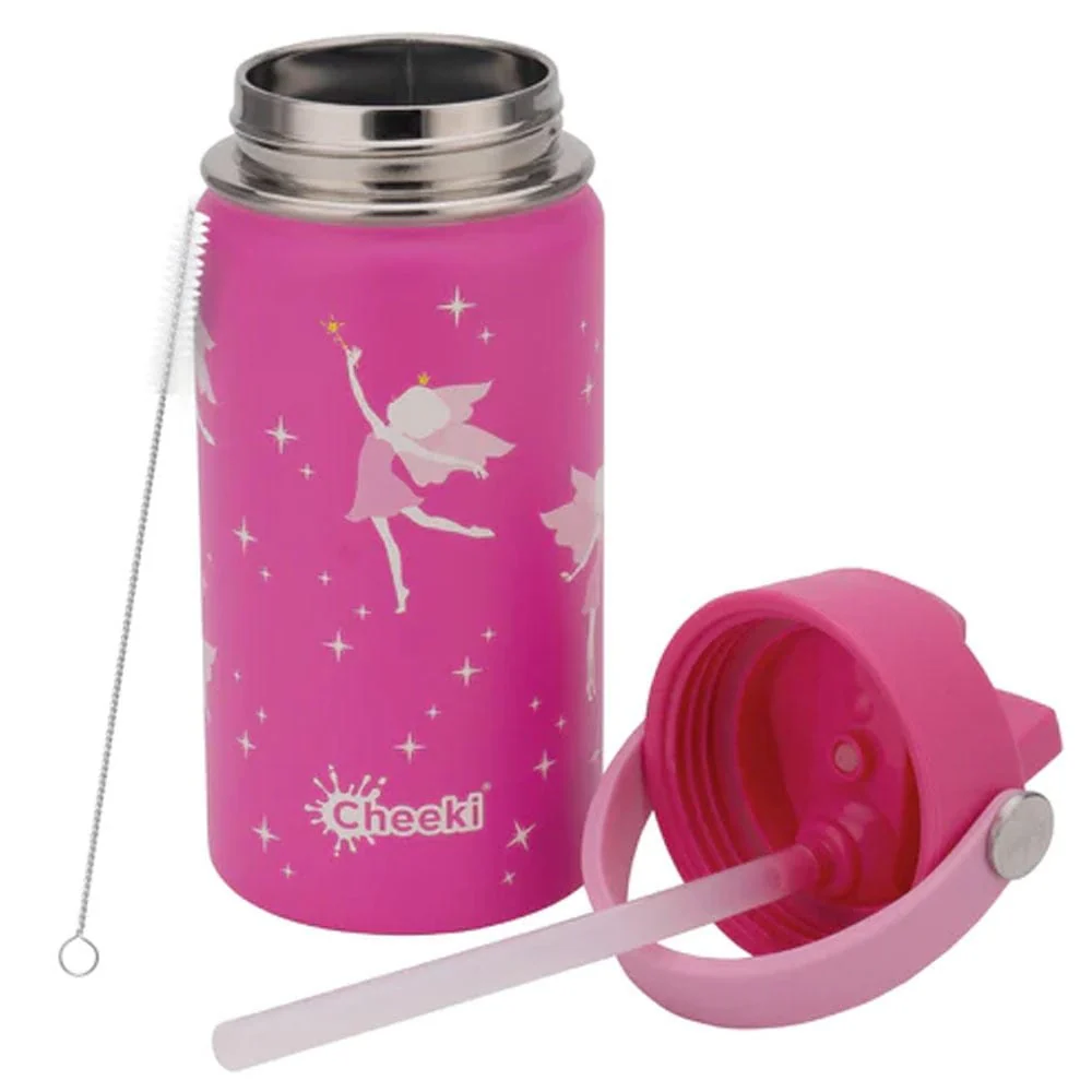 Cheeki Insulated Little Adventurer Kids Bottle 400ml - Fairy - Image 2
